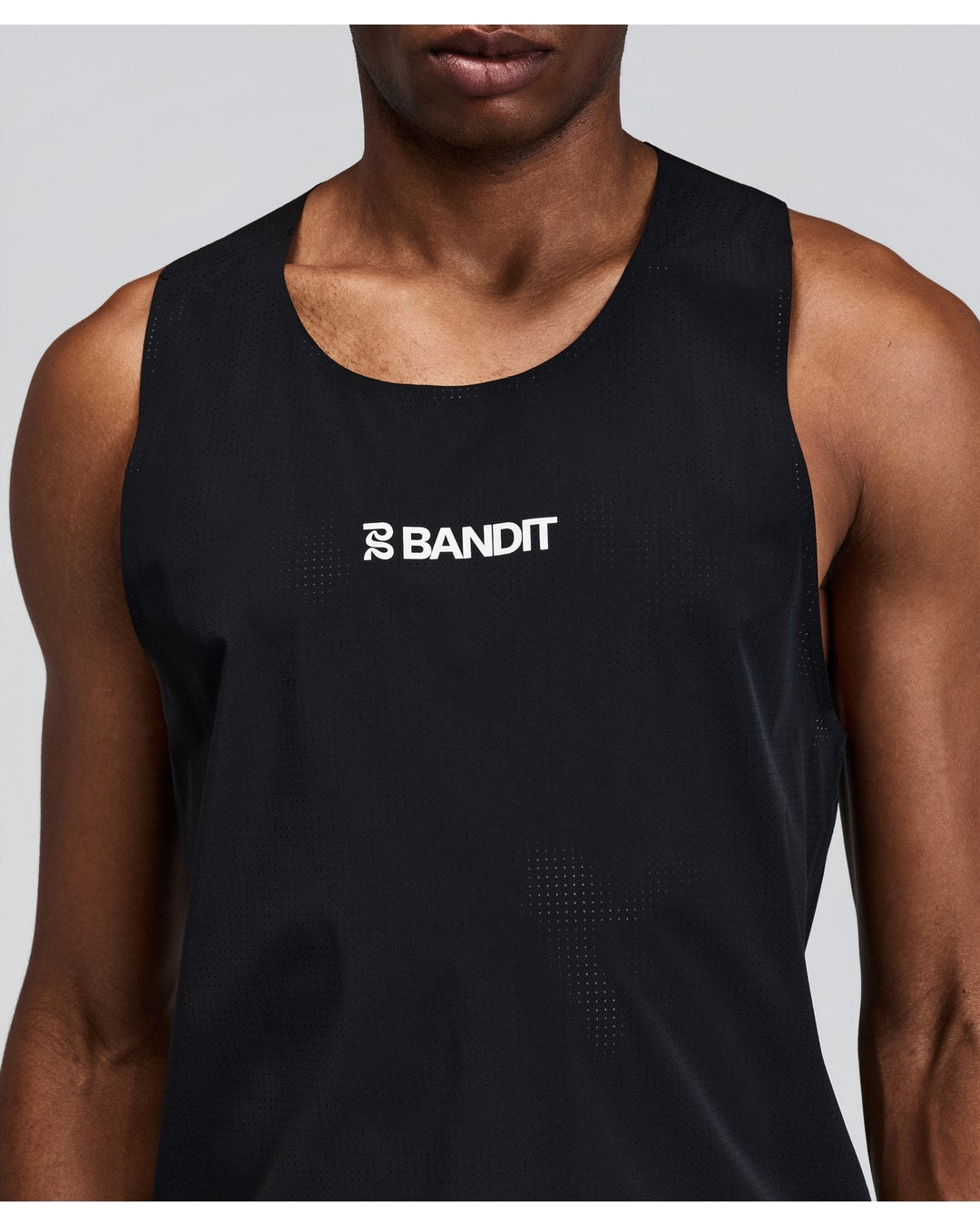 Bandit Vento Performance Singlet Black — image 2