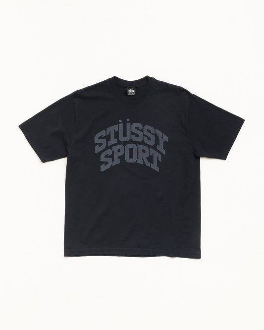 Stussy Block Sport Tee - hero / Black front | ZICO.BKK