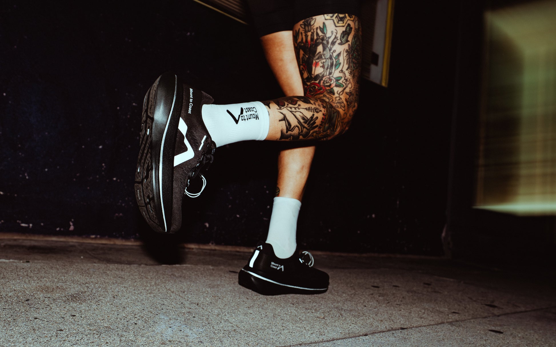 Mount to Coast C1 - Midnight - Mount to Coast Running Shoes | ZICO.BKK