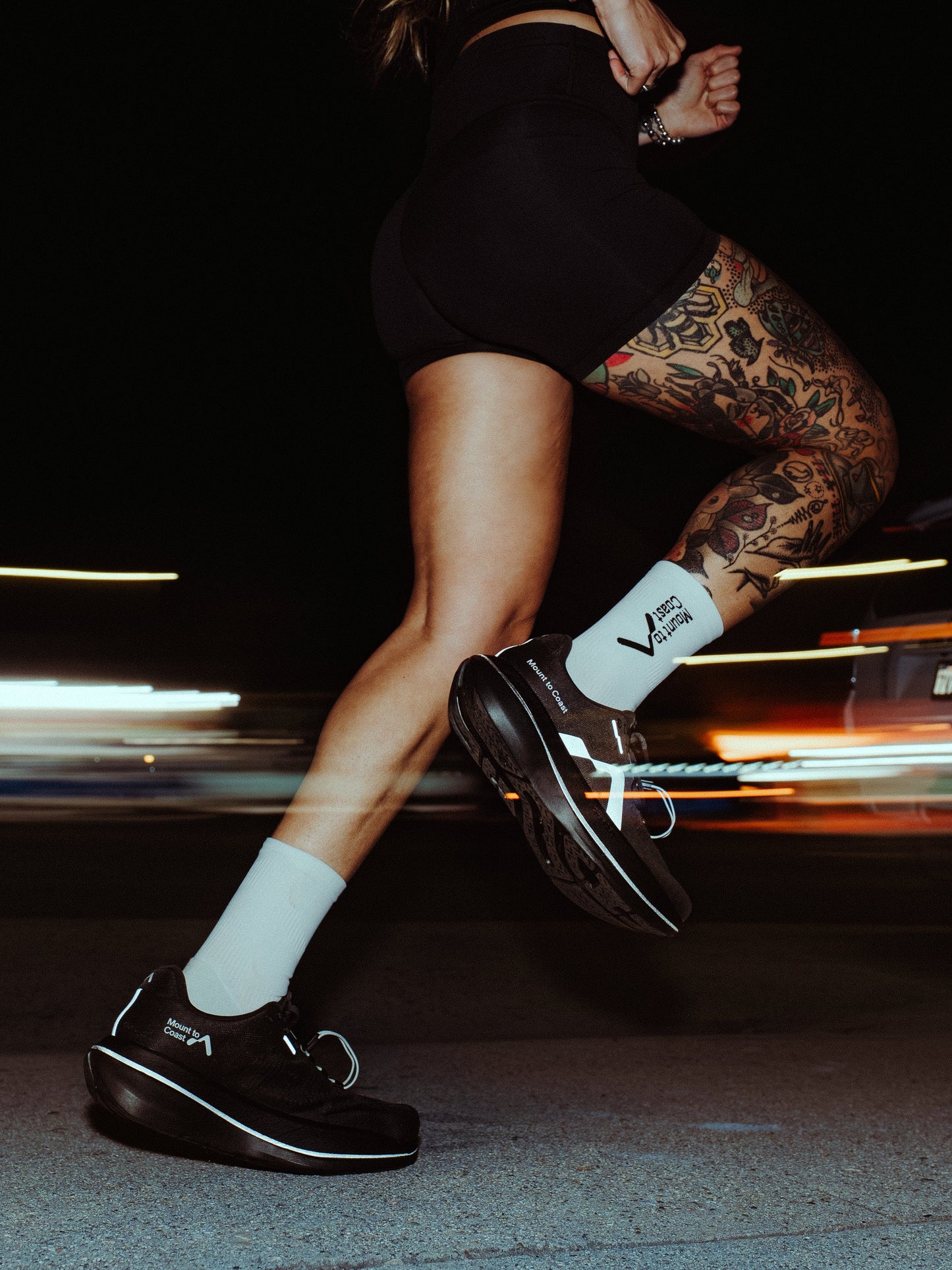 Mount to Coast C1 - Midnight - Mount to Coast Running Shoes | ZICO.BKK
