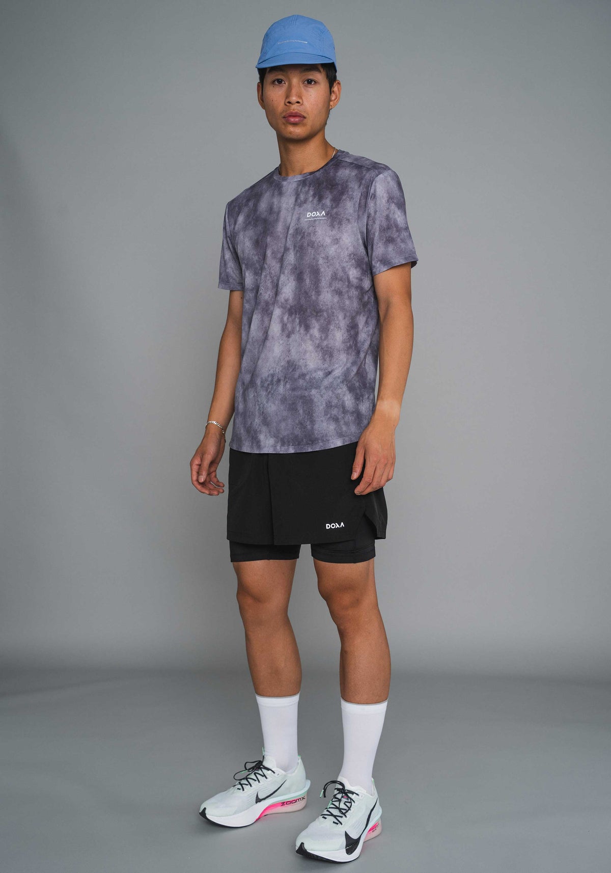 DOXA Mens RErun 2-in-1 Shorts 5 - Black - detail 1