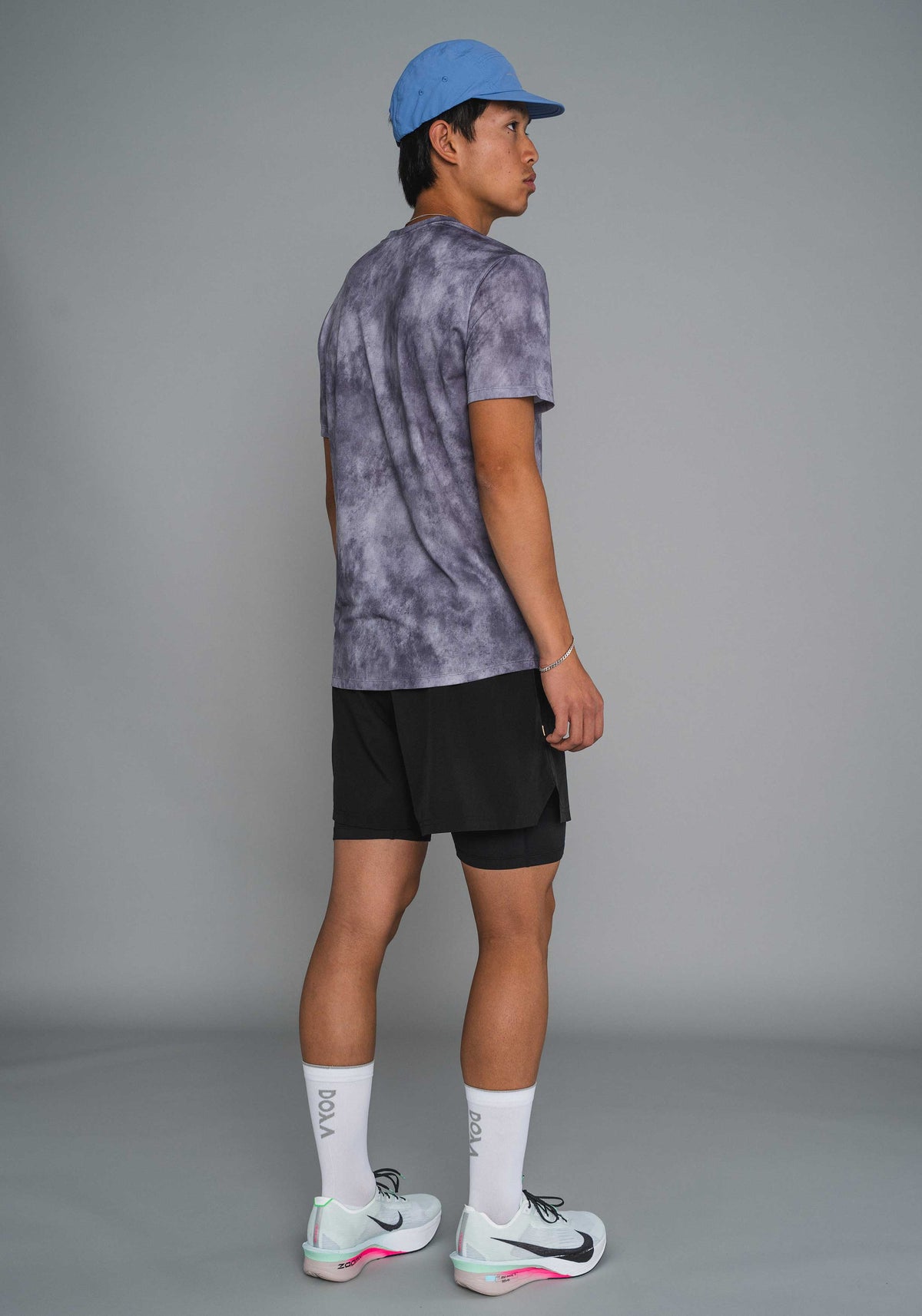 DOXA Mens RErun 2-in-1 Shorts 5 - Black - detail 3