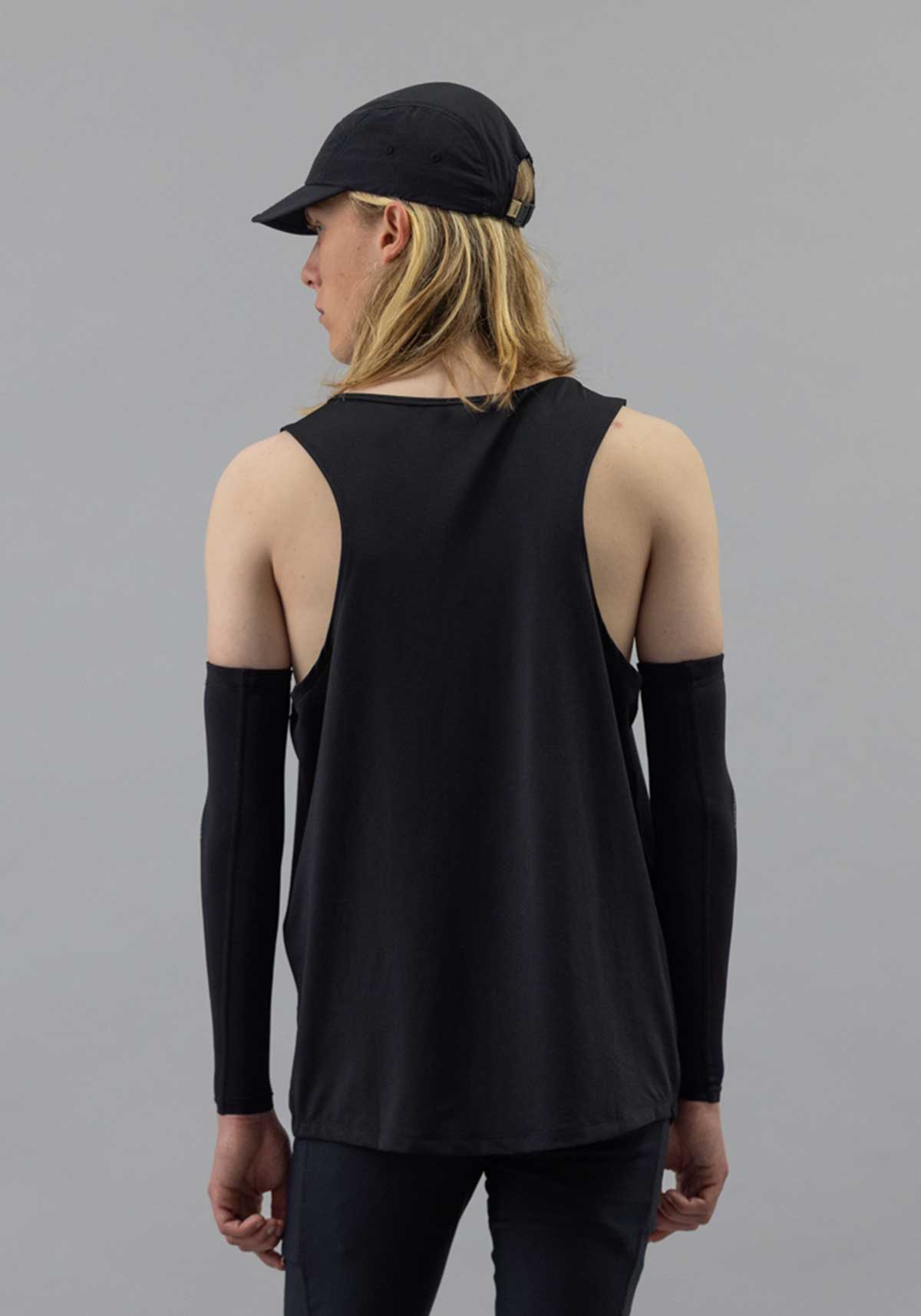 DOXA Mens RErun Singlet - Black - detail 2