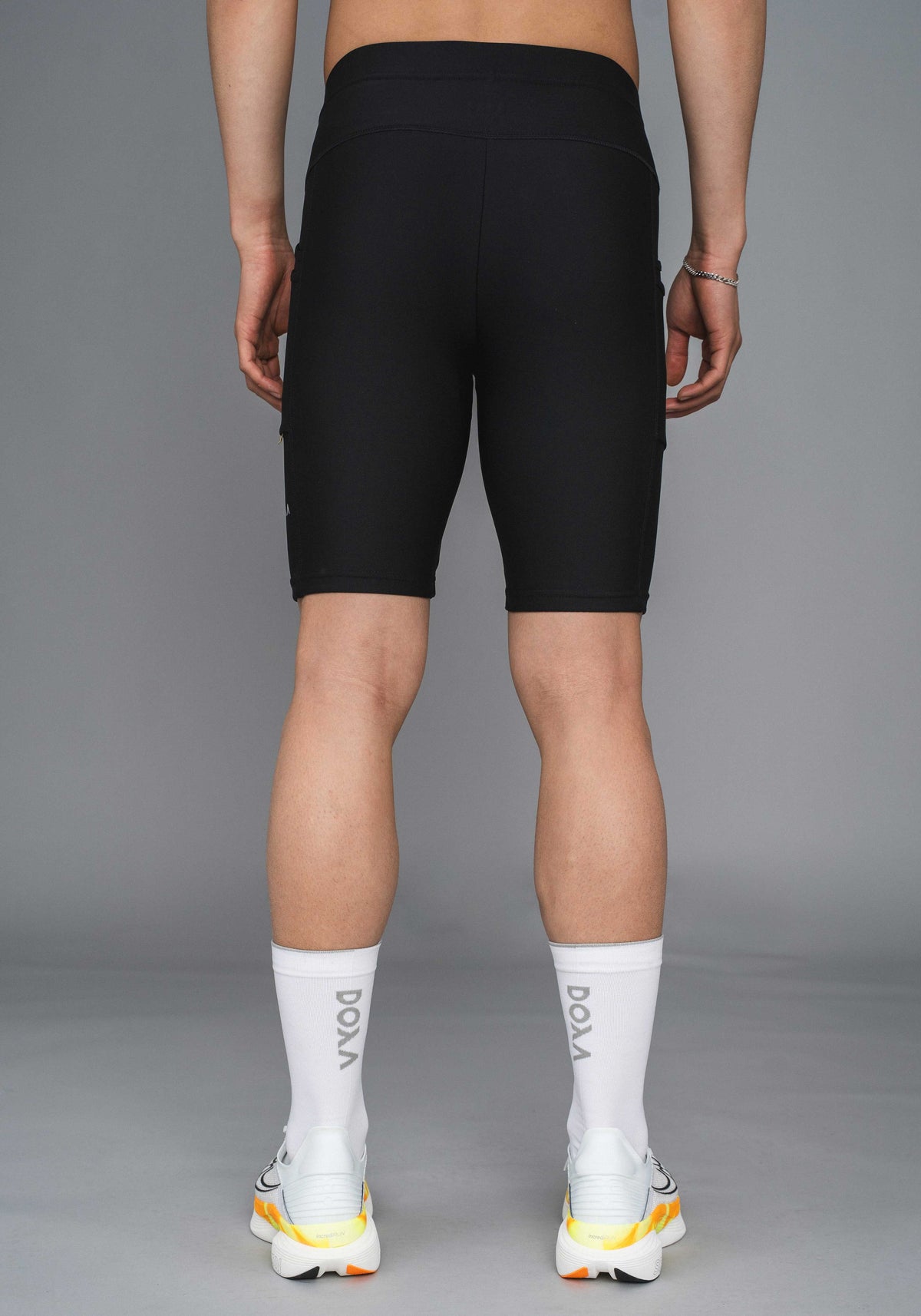 DOXA Mens RErun Half Tights 2.0 - Black - detail 2