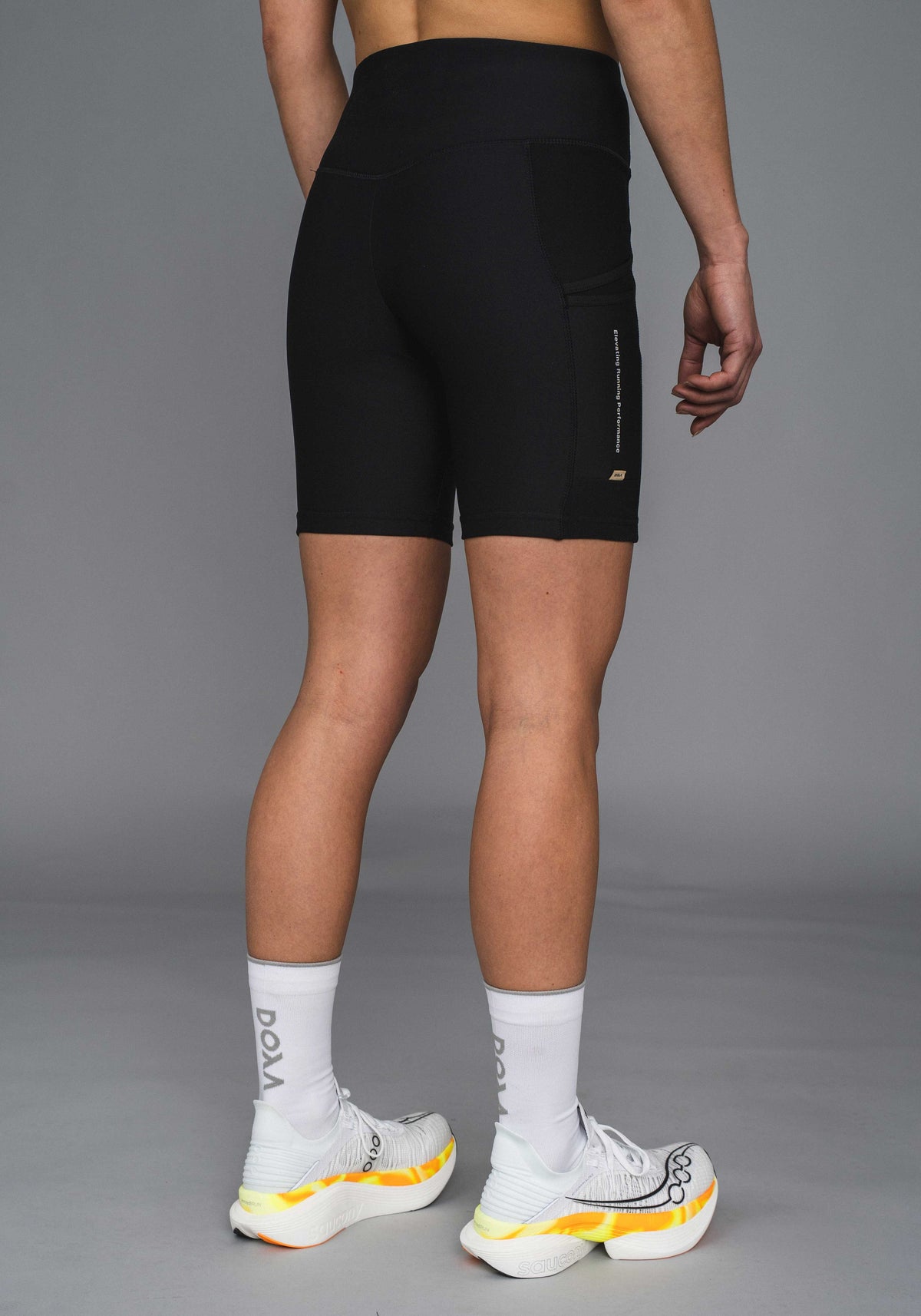 DOXA ADDON Crew Socks - White - detail 4