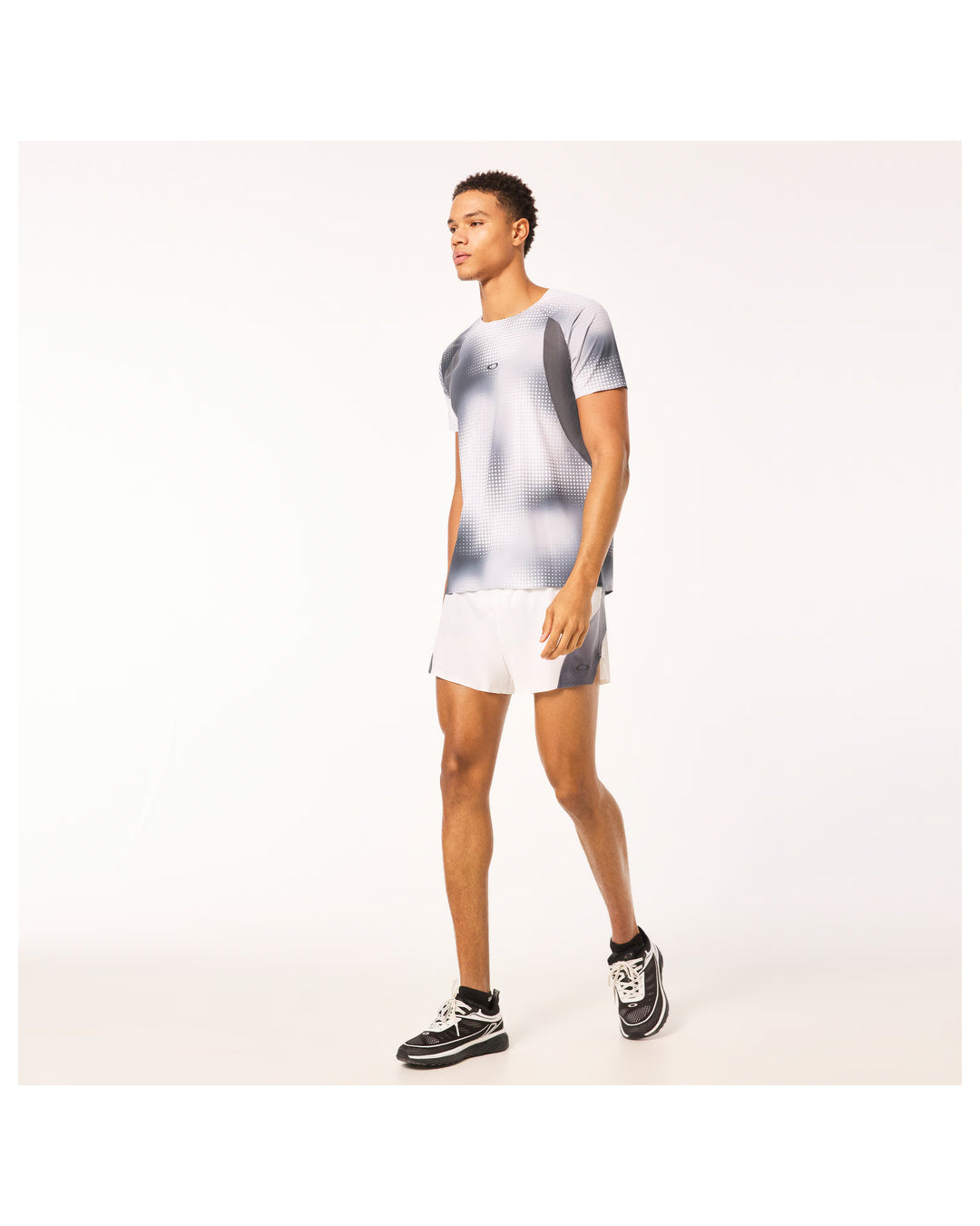 Oakley Pursuit Pro SS Tee - Organic Spots Gray back product view