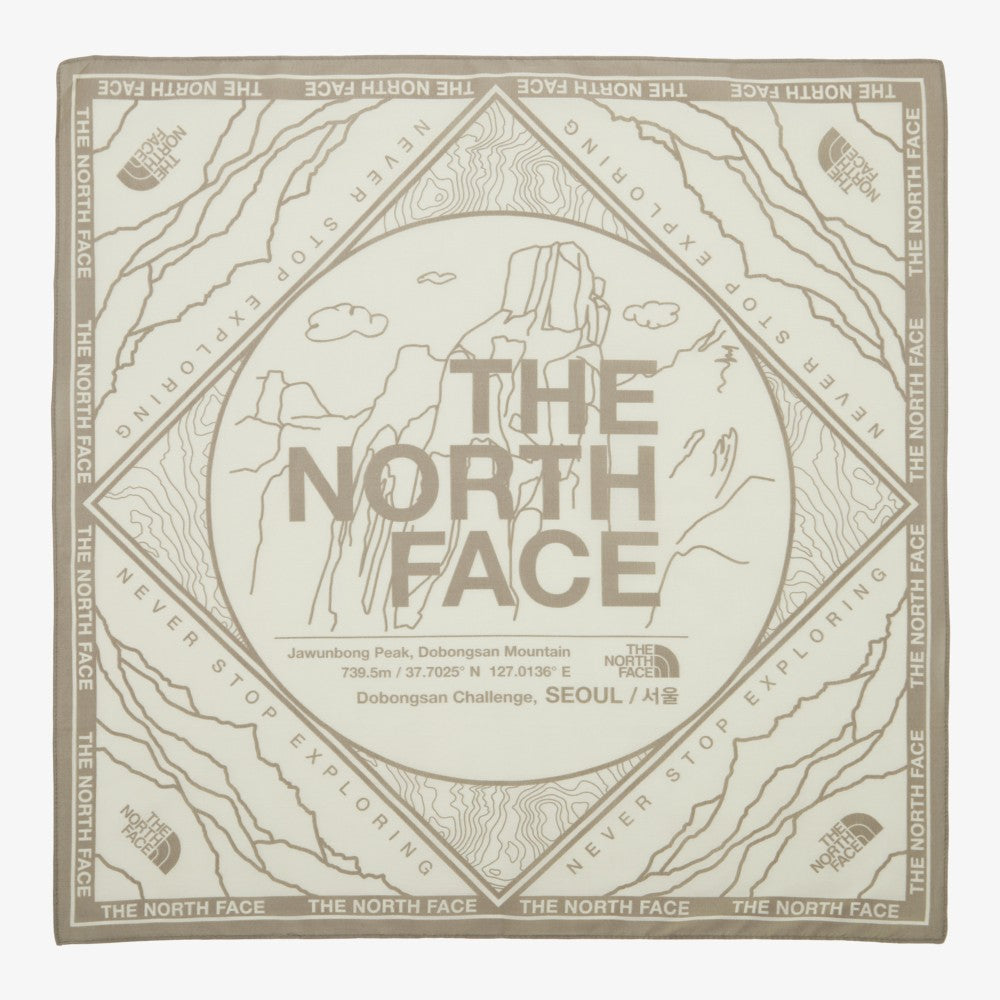 The North Face Dobongsan Bandana - Cream [NA5BR65A] - dobongsan-detail-1