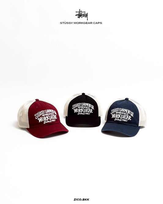Stussy Low Profile Workgear Strapback Cap