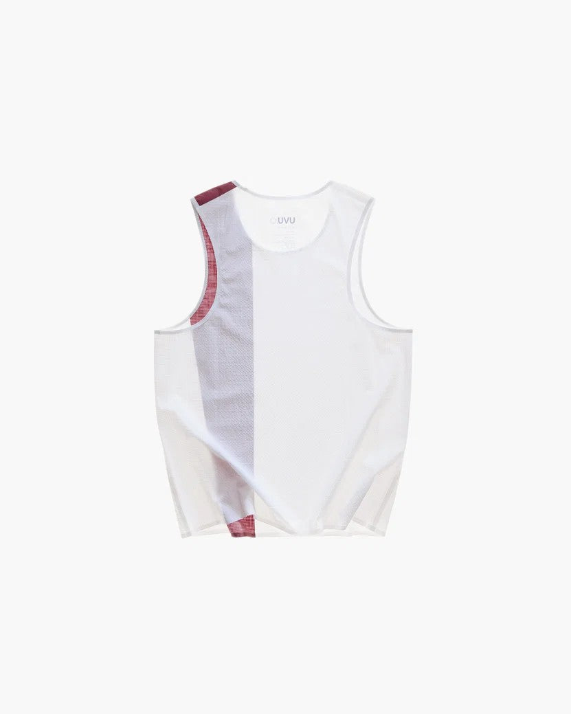 UVU Running Singlet - White