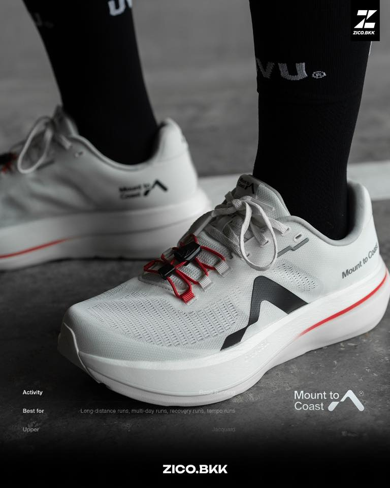 Mount to Coast C1 Pulse ภาพไลฟ์สไตล์สำหรับ Road Running และ Long Run