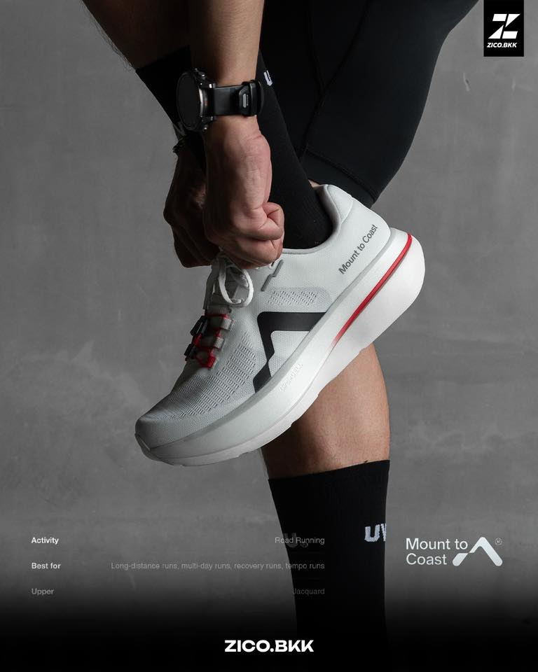 Mount to Coast C1 Pulse ใส่วิ่งถนนและซ้อมระยะไกล
