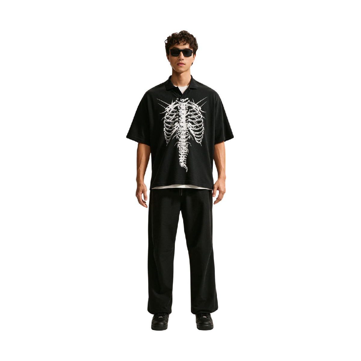 Nike Your Message Here Polo Black IO1674-010 - view 4