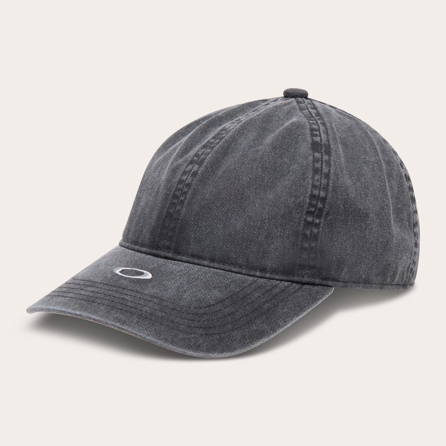 Oakley Essential Brim Logo Cap 26.0 - Pitch Black front view