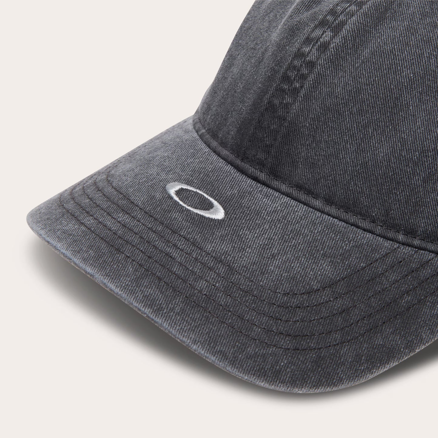 Oakley Essential Brim Logo Cap 26.0 - Pitch Black detail view