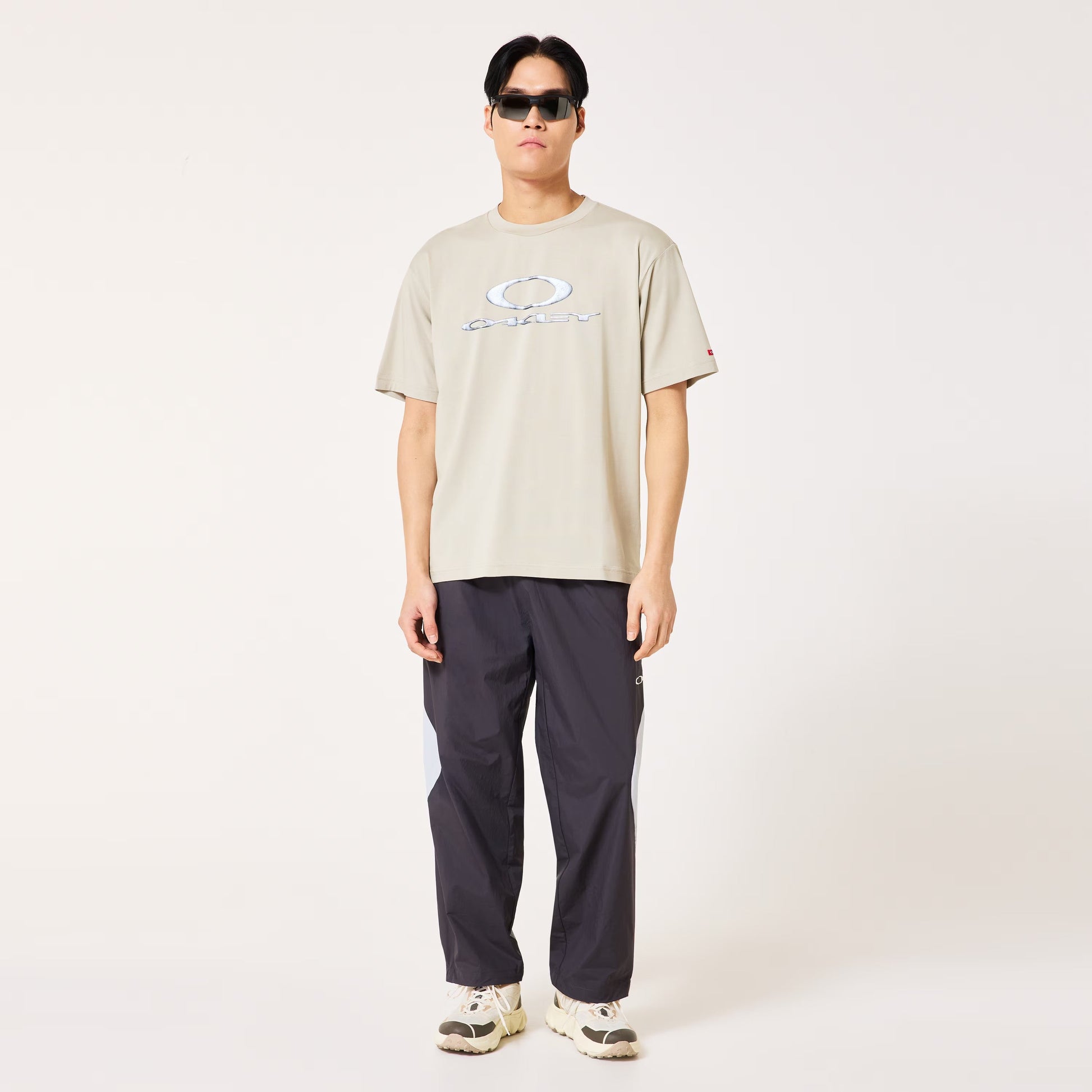 Oakley New Retro Tee X-Metal 3.0 - Desert Sand lifestyle view