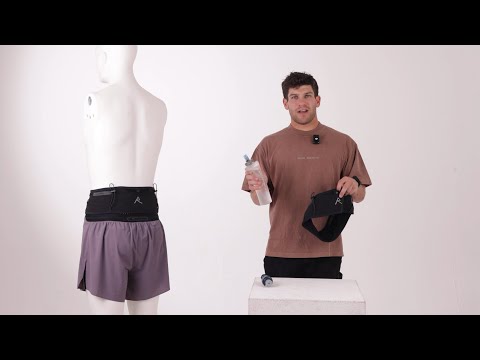 RAIDE UL 1L Running Belt - Black - Official product video | ZICO.BKK