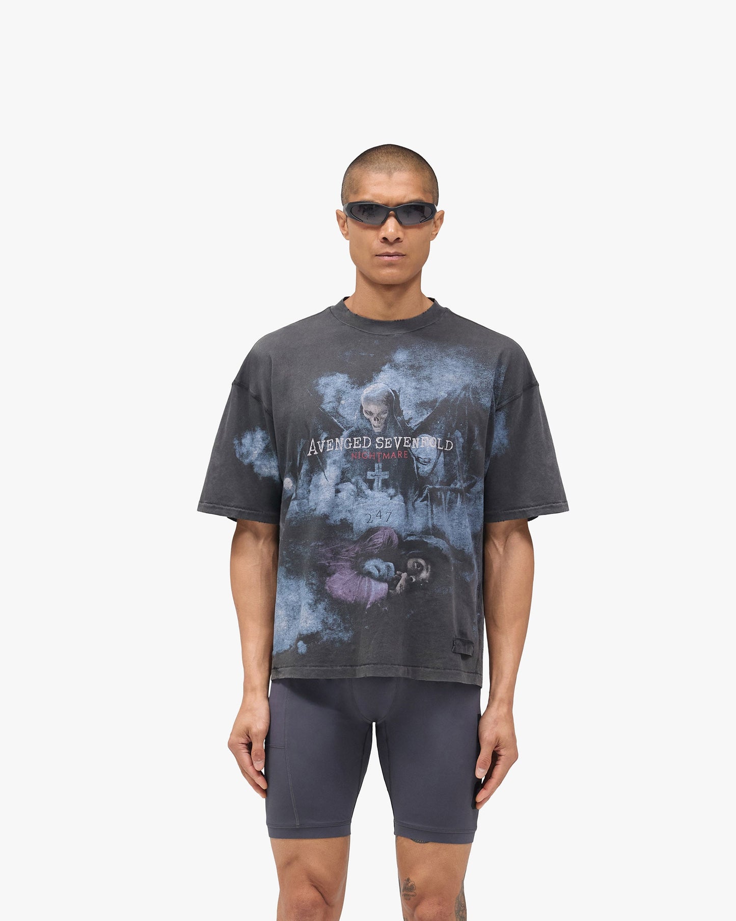 Represent 247 x Avenged Sevenfold Nightmare T-Shirt Aged Black - view 3 | ZICO.BKK