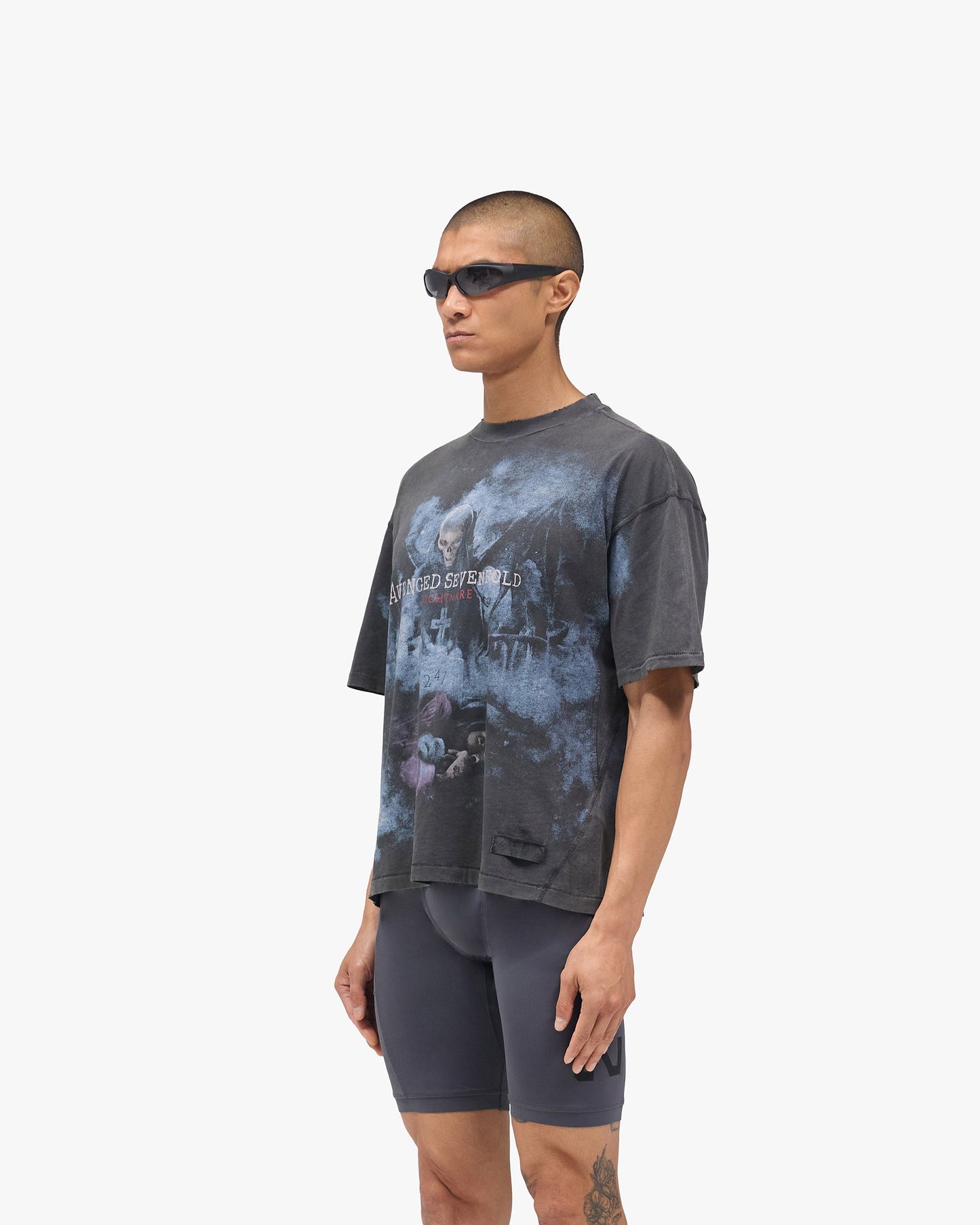 Represent 247 x Avenged Sevenfold Nightmare T-Shirt Aged Black - view 4 | ZICO.BKK