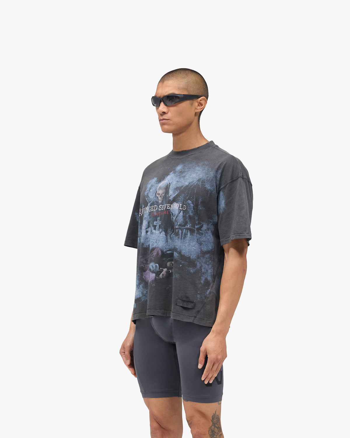 Represent 247 x Avenged Sevenfold Nightmare T-Shirt Aged Black - view 4 | ZICO.BKK