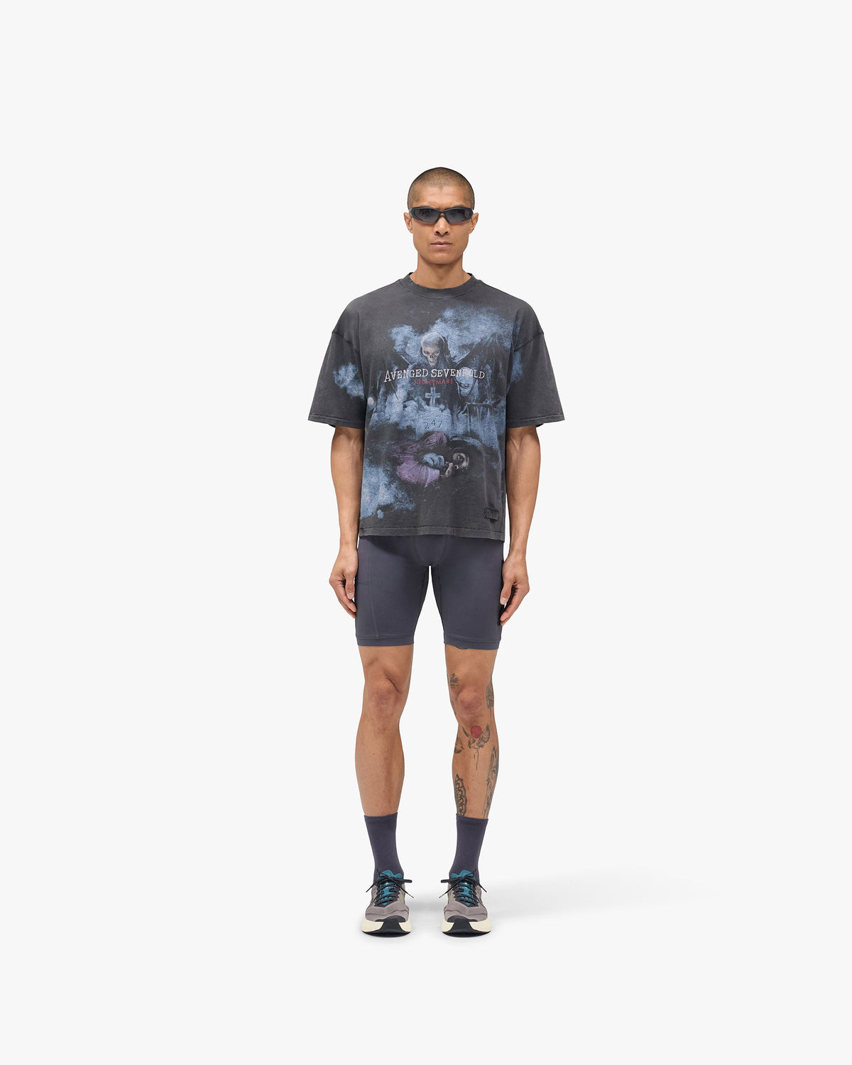 Represent 247 x Avenged Sevenfold Nightmare T-Shirt Aged Black - view 6 | ZICO.BKK