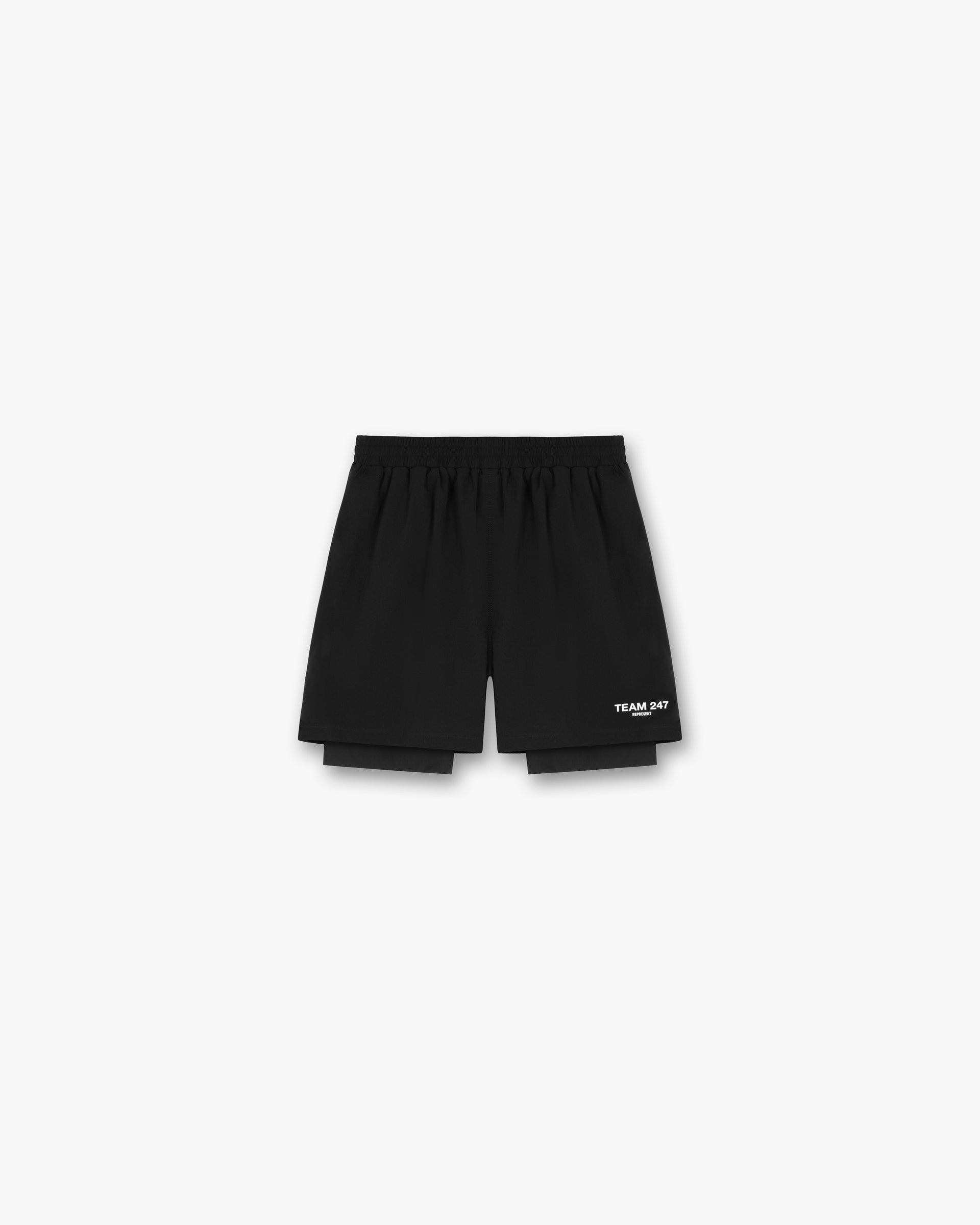 Represent Team 247 2-In-1 Shorts Black - view 2 | ZICO.BKK