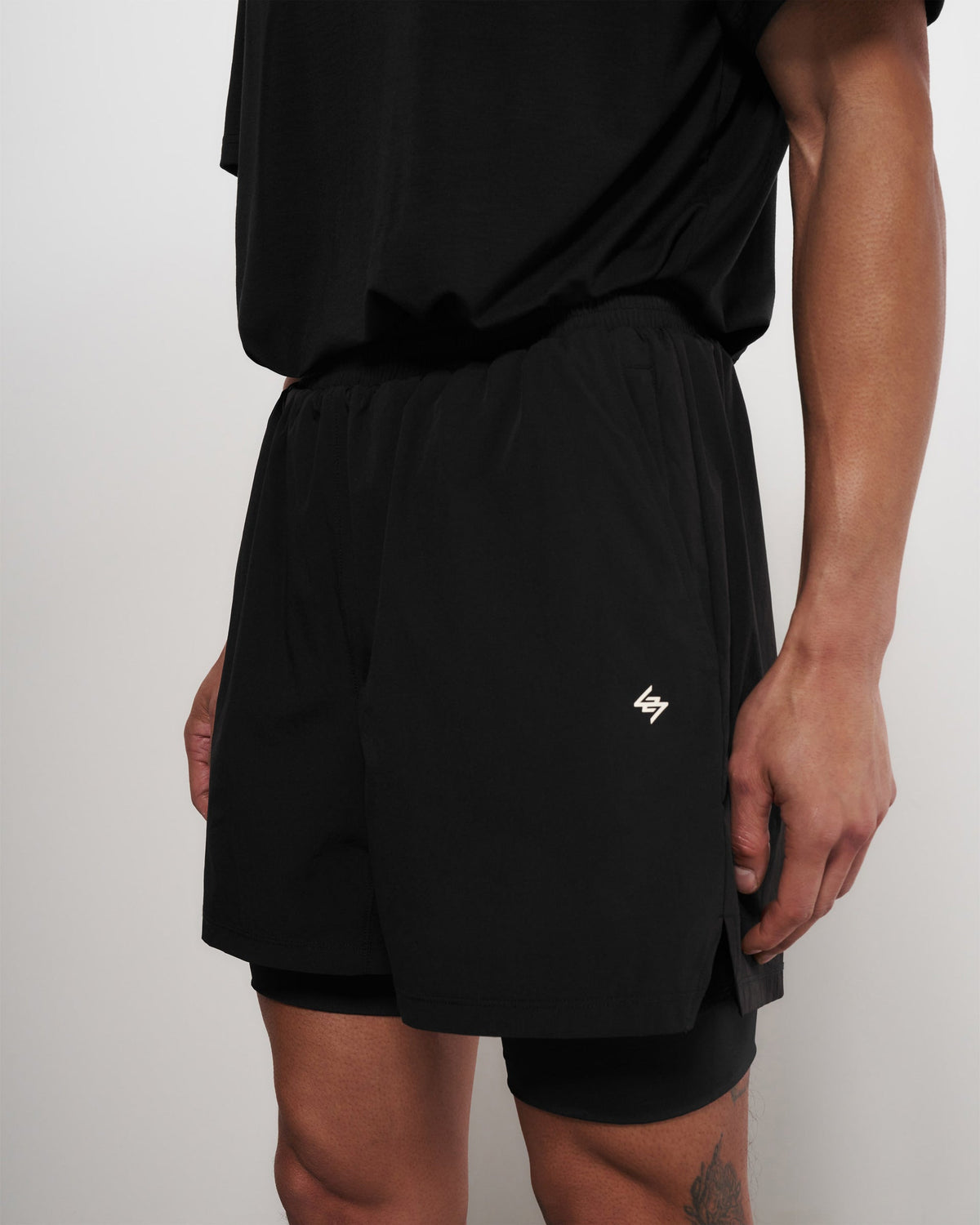 Represent Team 247 2-In-1 Shorts Black - view 3 | ZICO.BKK