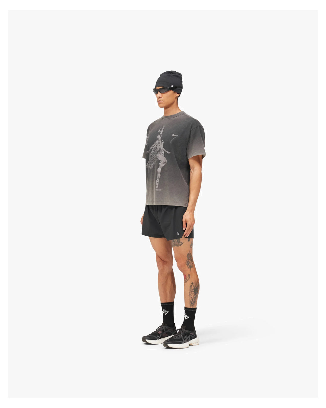 Represent 247 Fallen Angel Graphic T-Shirt Vintage Black — official product image 6