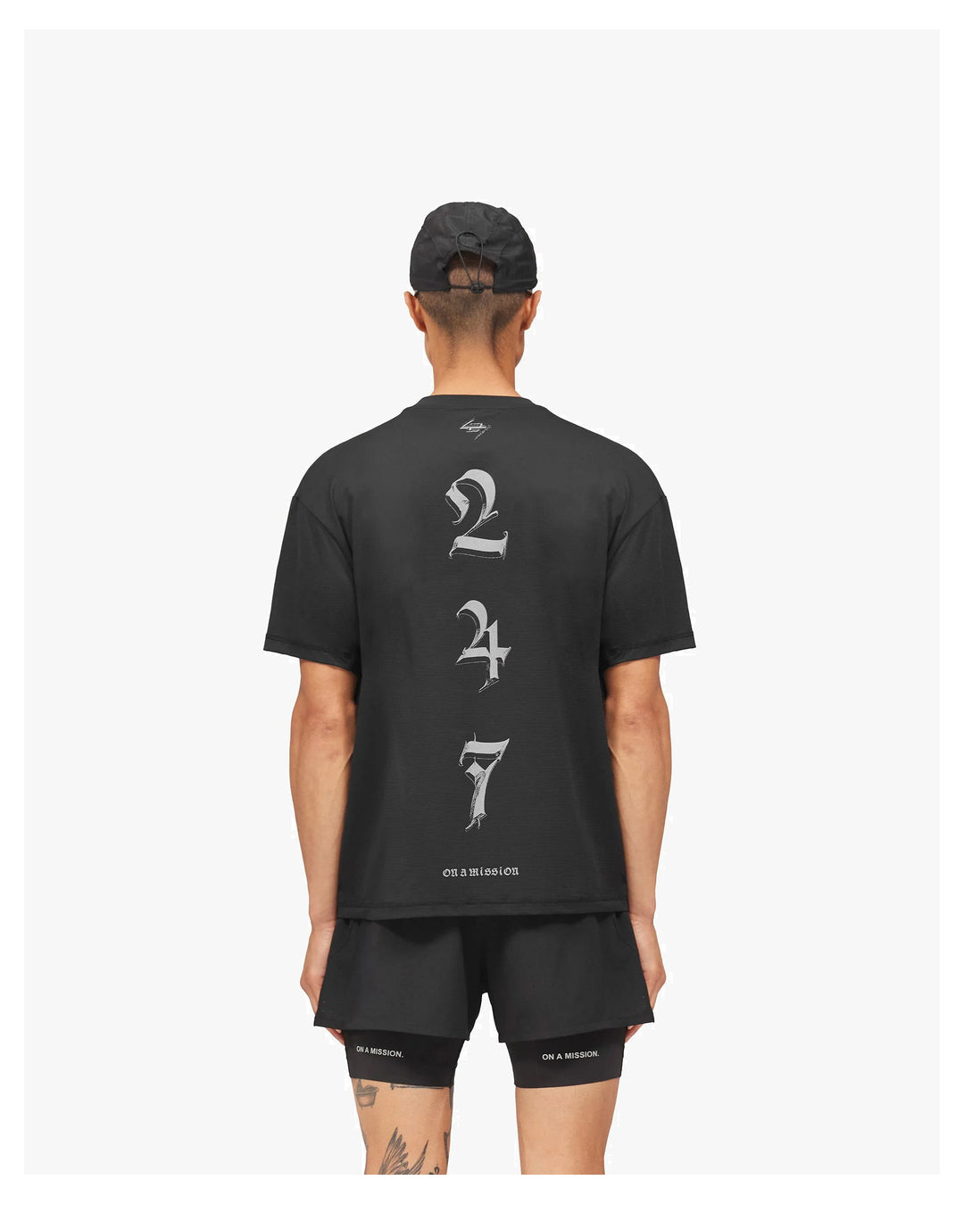 Represent 247 Noble T-Shirt Jet Black — official product image 4