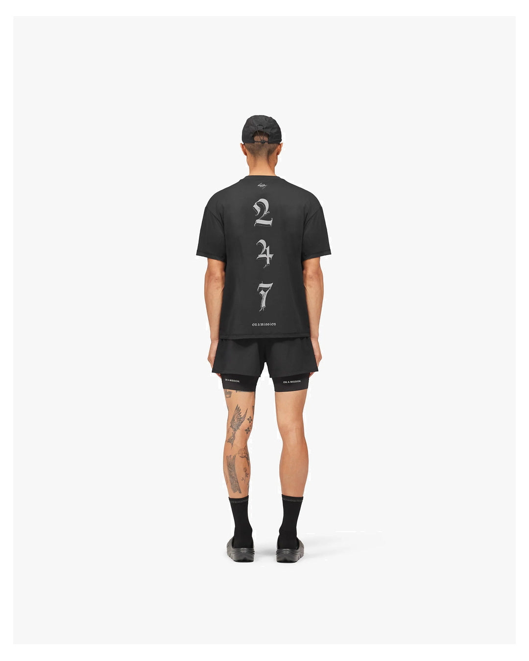 Represent 247 Noble T-Shirt Jet Black — official product image 8
