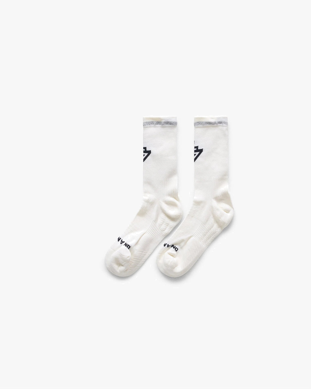 Represent 247 Reflex Run Socks Flat White official detail image