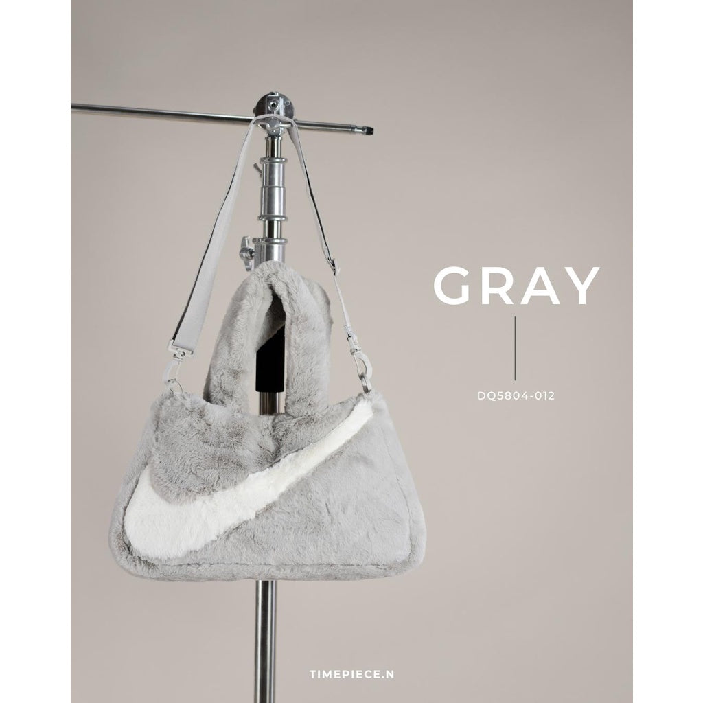Nike W NSW Faux Fur Tote Bag (DQ5804, FB3050)