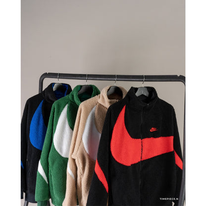 Nike Big Swoosh Reversible Boa Jacket (BQ6546)