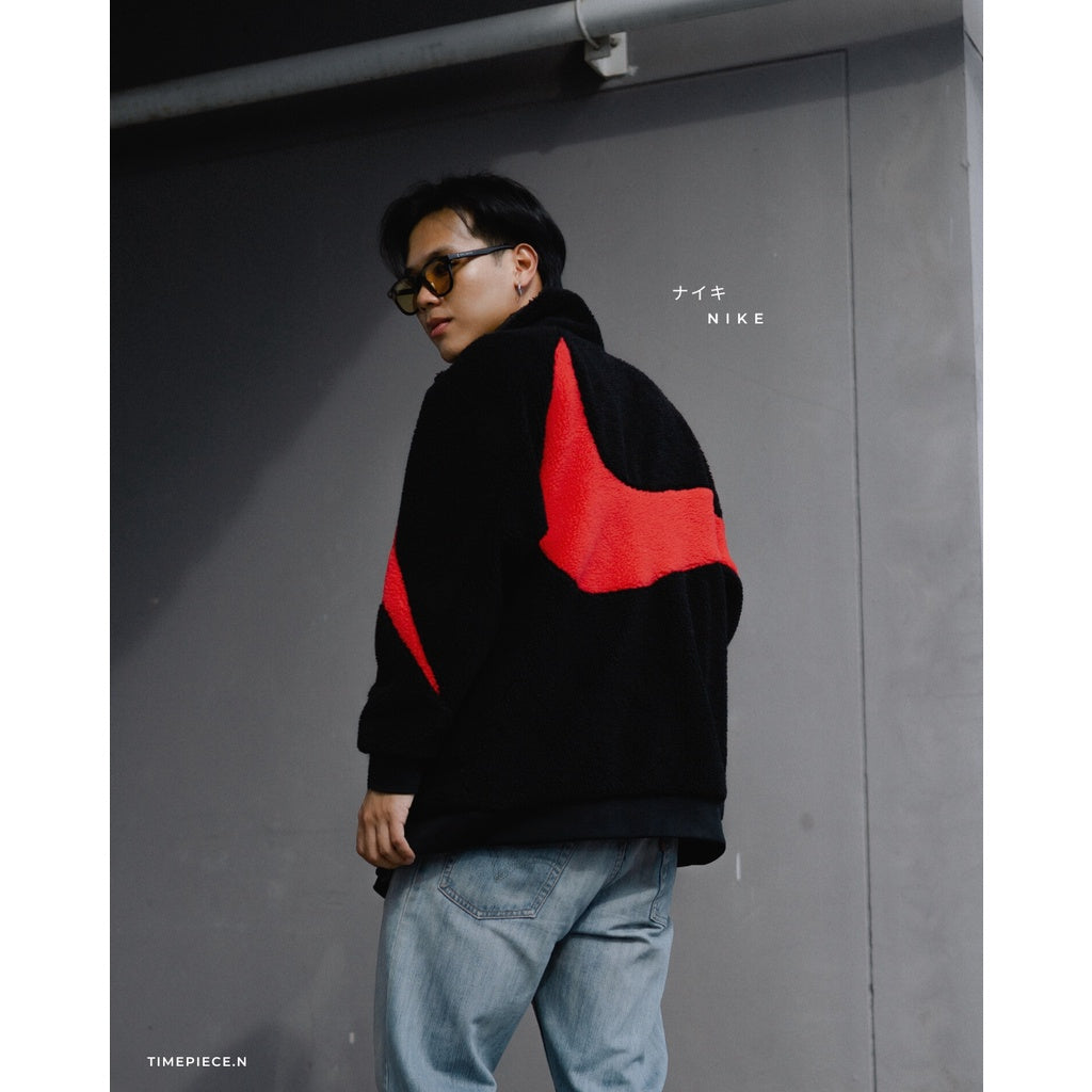 Nike Big Swoosh Reversible Boa Jacket (BQ6546)