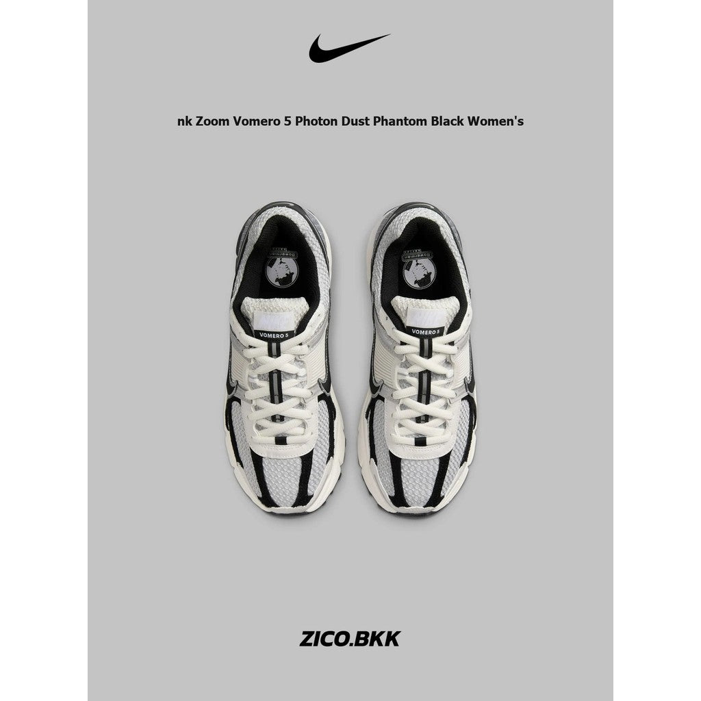 Nike Zoom Vomero 5 Photon Dust Phantom Black Women's – Shopee image 4