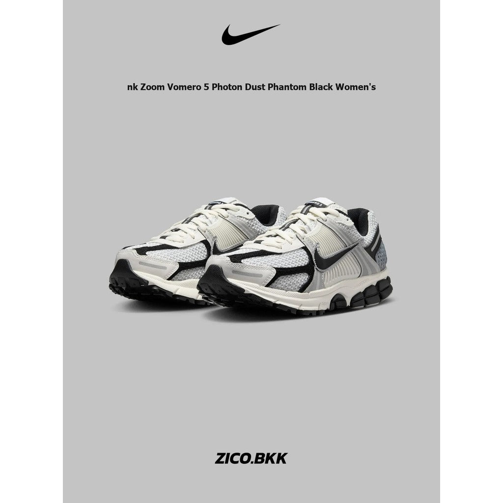 Nike Zoom Vomero 5 Photon Dust Phantom Black Women's — ภาพสินค้า 1