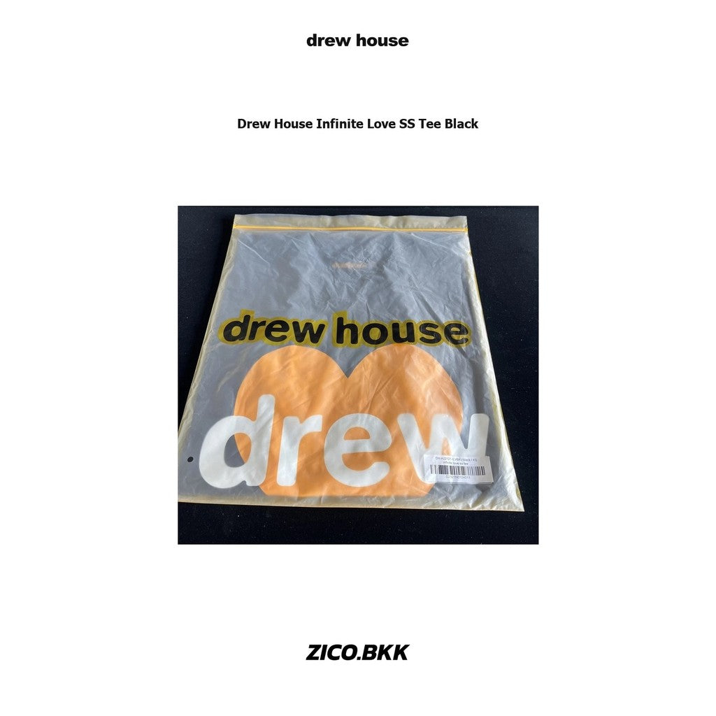 Drew House Infinite Love SS Tee Black — ภาพสินค้า 3
