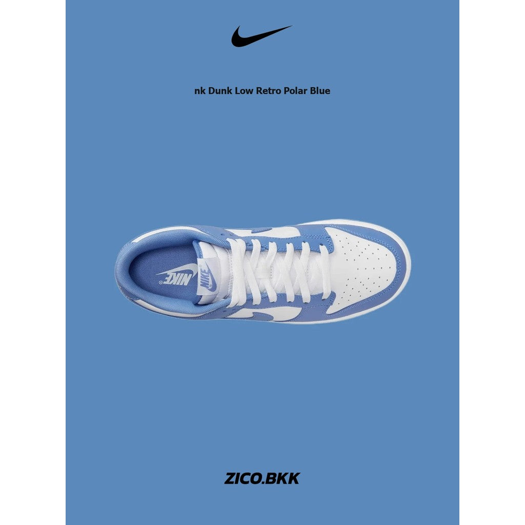 Nike Dunk Low Retro Polar Blue — ภาพสินค้า 3