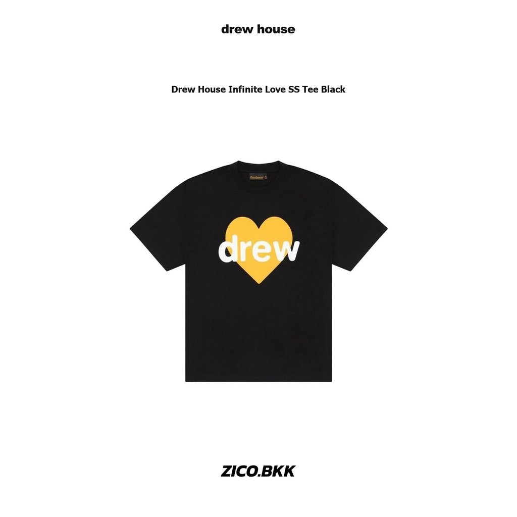 Drew House Infinite Love SS Tee Black — ภาพสินค้า 1