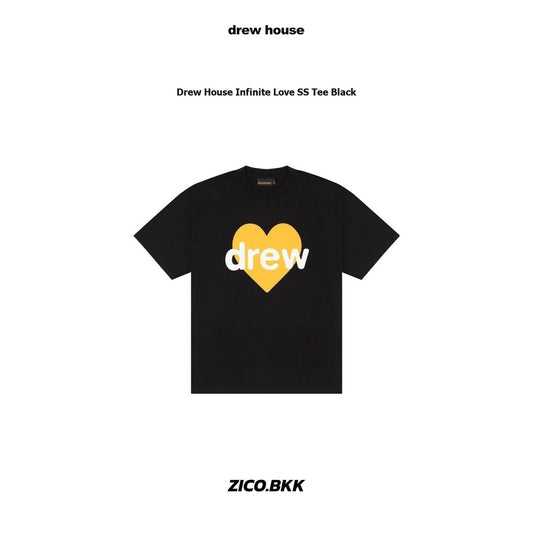Drew House Infinite Love SS Tee Black — ภาพสินค้า 1