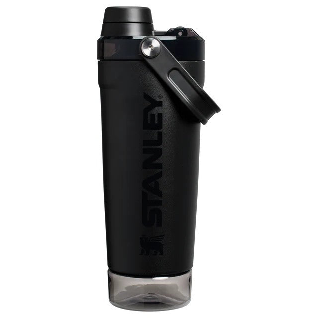 Stanley The Vitalize Shaker Bottle 20oz Black 2.0 front view