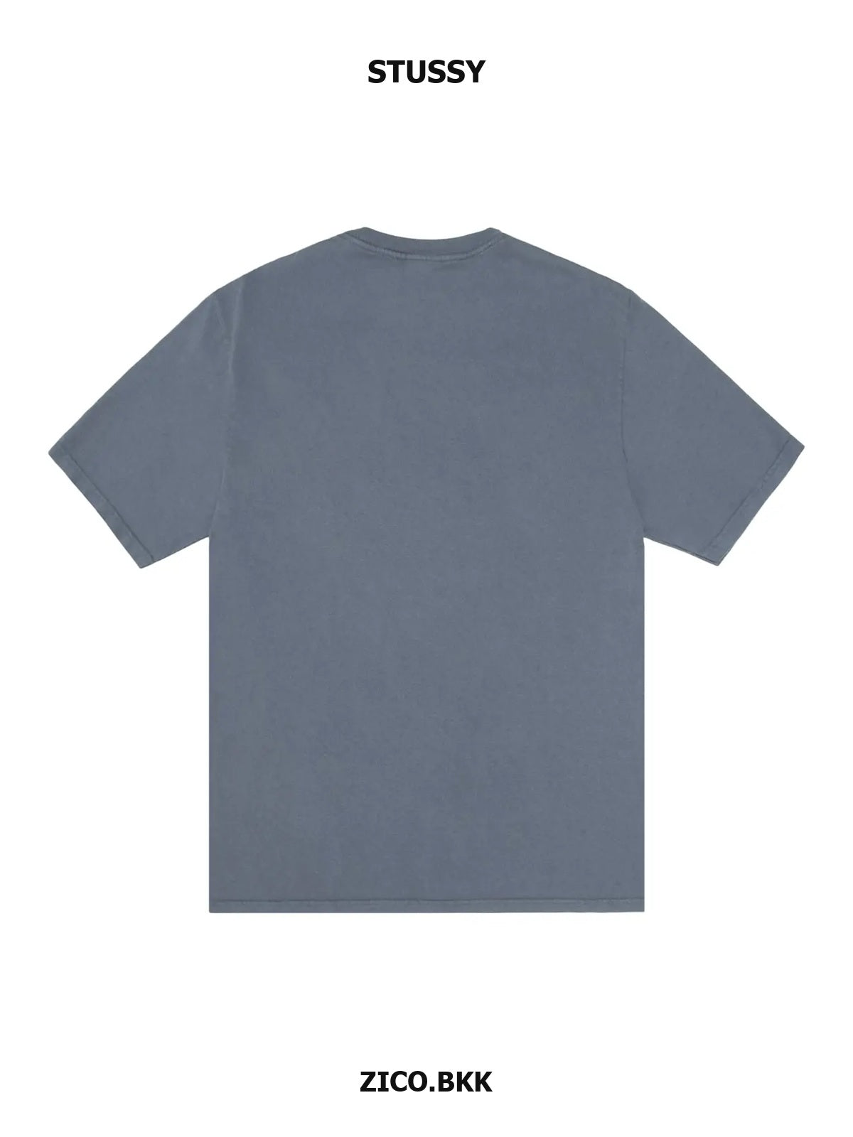 Stussy Big & Meaty Tee Pigment Dyed - Navy (SS25) ภาพสินค้า 2