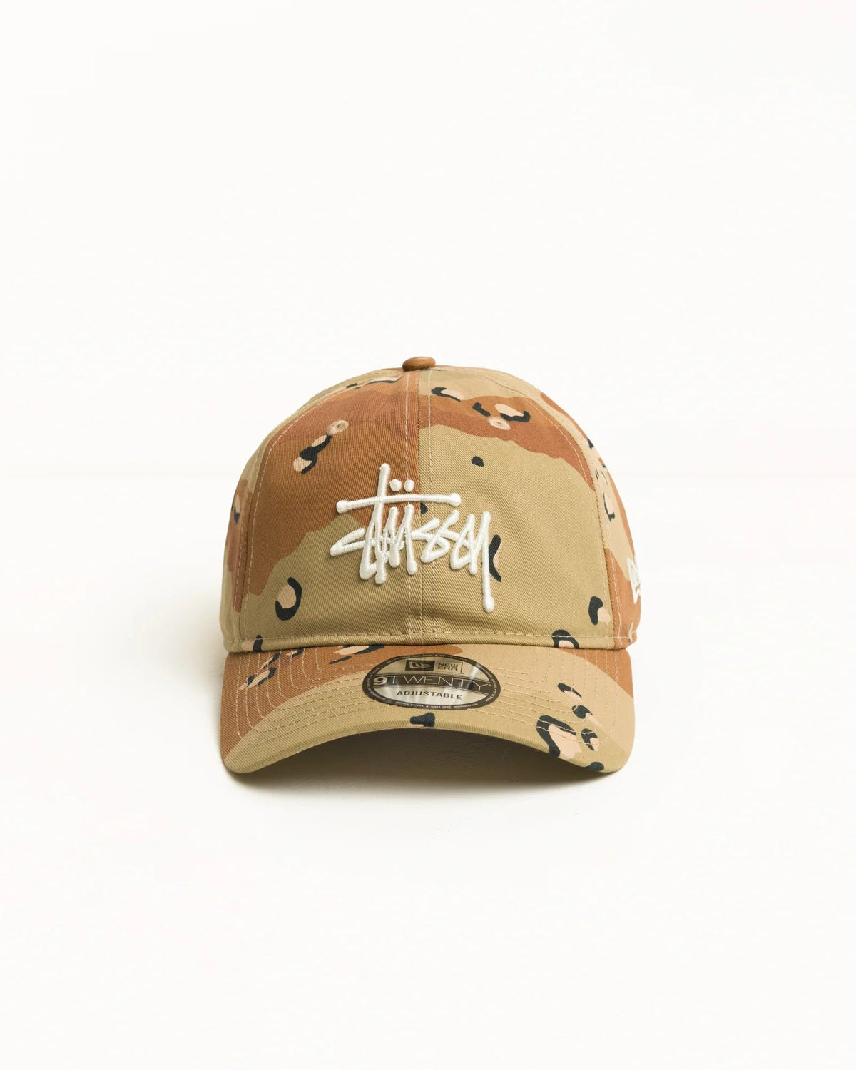 Stussy New Era 9Twenty Basic Strapback Cap - Digital Camo