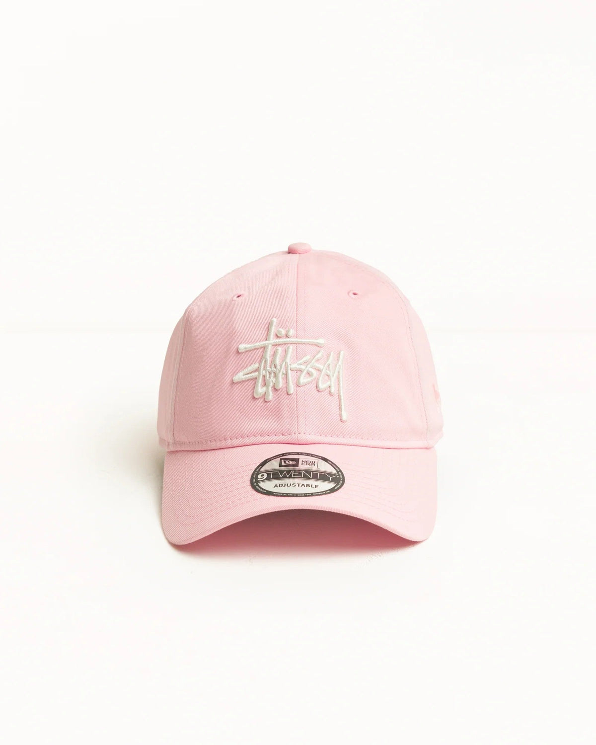 Stussy New Era 9Twenty Basic Strapback Cap - Pink