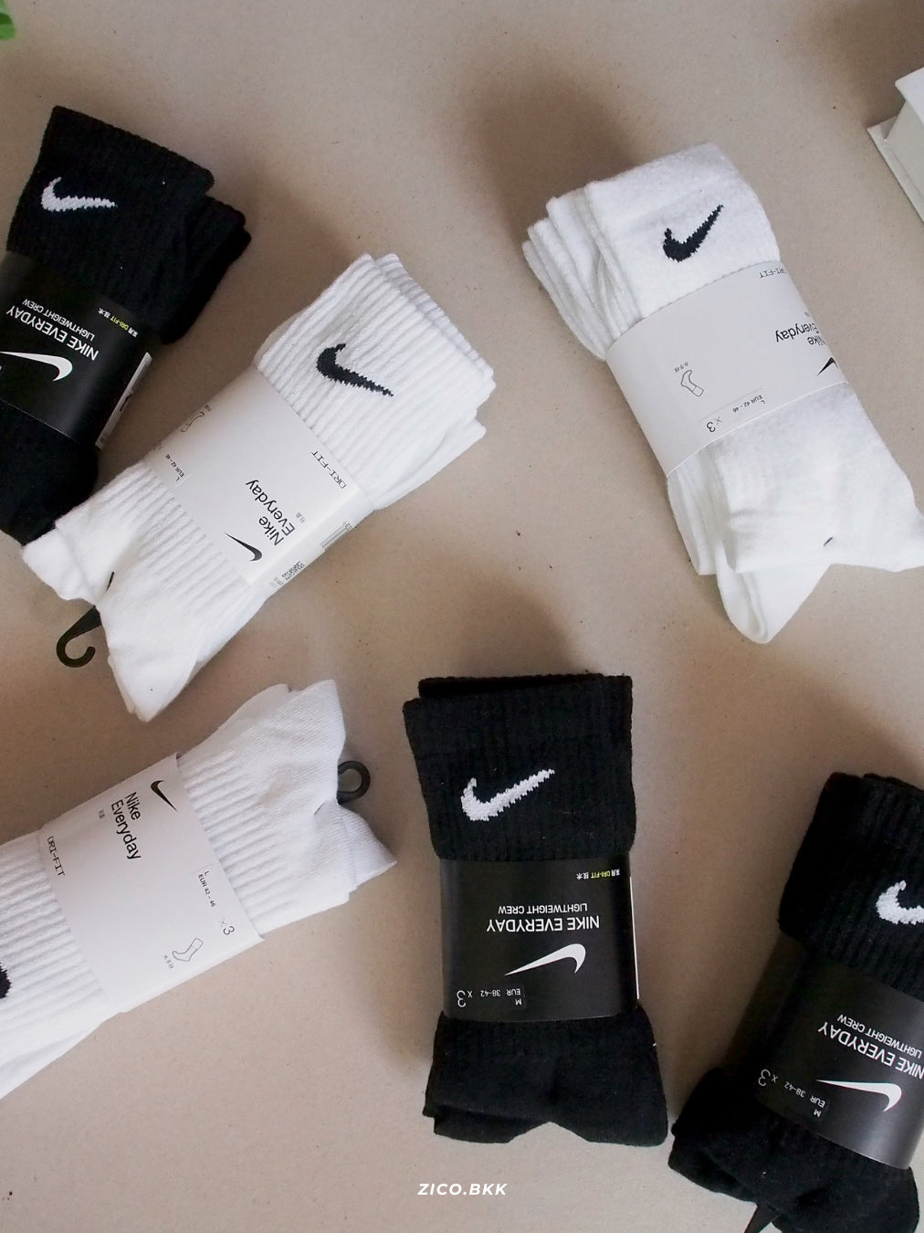 ถุงเท้า Nike LOGO Cushioned (SX7664, SX7676, SX4700) – Shopee image 7