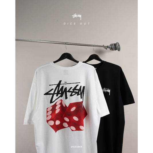 Stussy Dice Out Tee Black/White