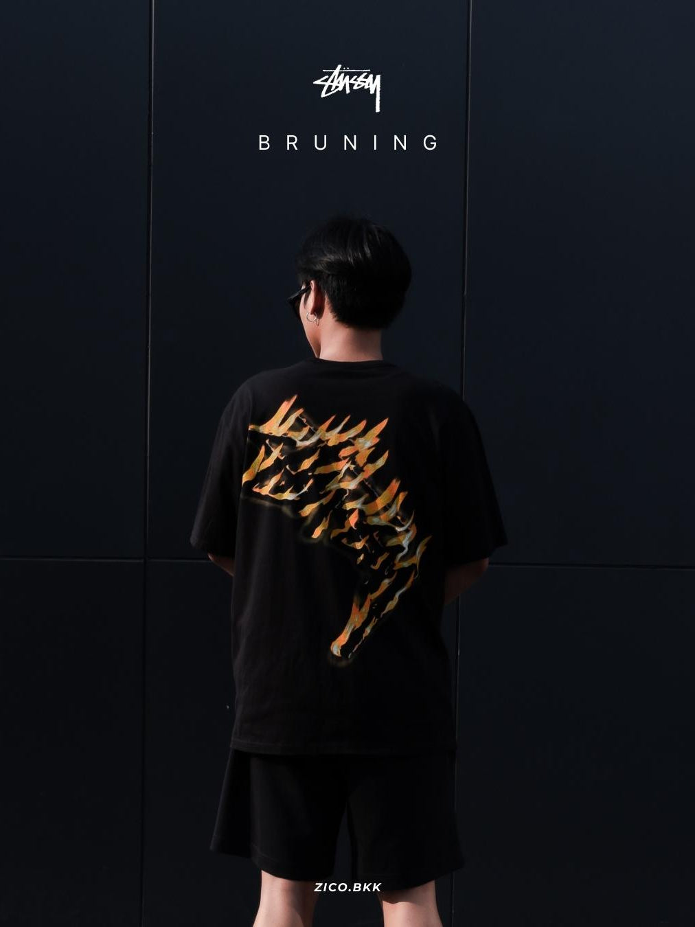Stussy Burning Stock Tee — ภาพสินค้า 1
