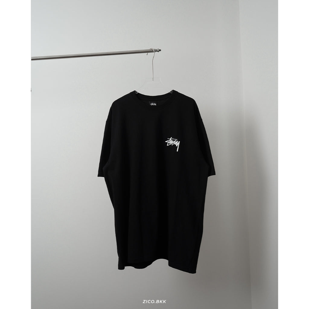 Stussy Kittens Tee Black/White - Stussy T-Shirt | ZICO.BKK