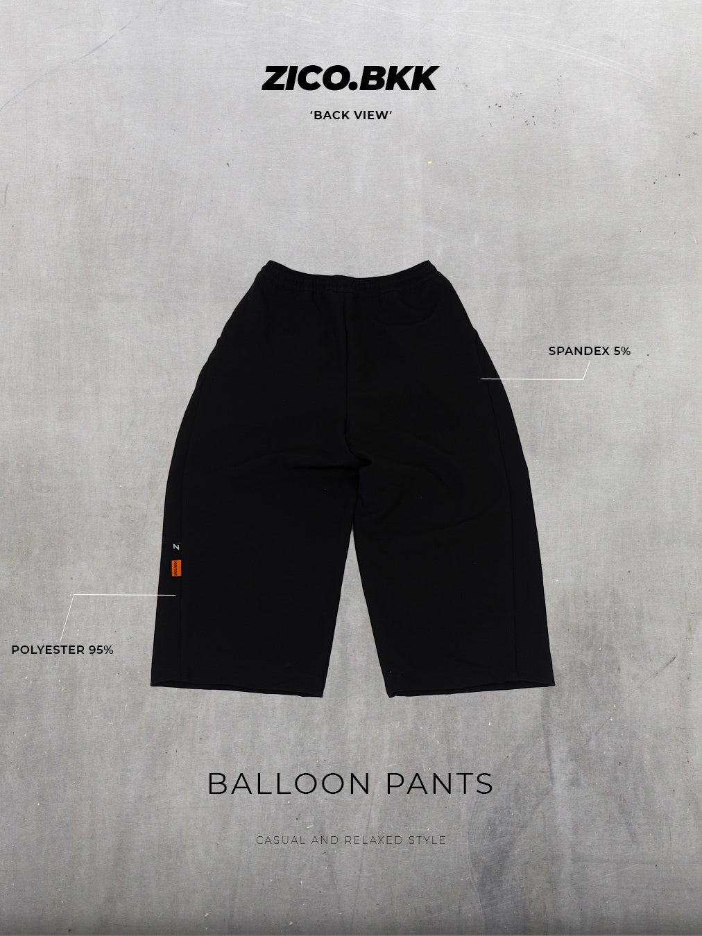 ZICO.BKK Balloon Pants – Shopee image 5