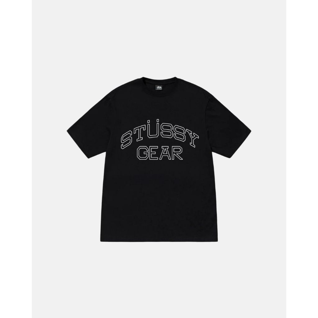 Stussy Gear Tee Black/ White/ Navy/ Oxblood