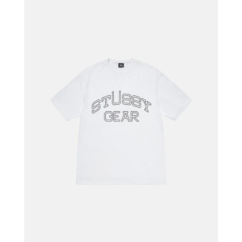 Stussy Gear Tee Black/ White/ Navy/ Oxblood